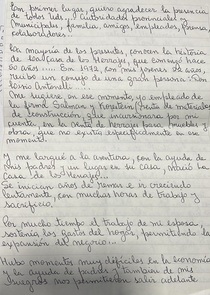 Carta 50 Años