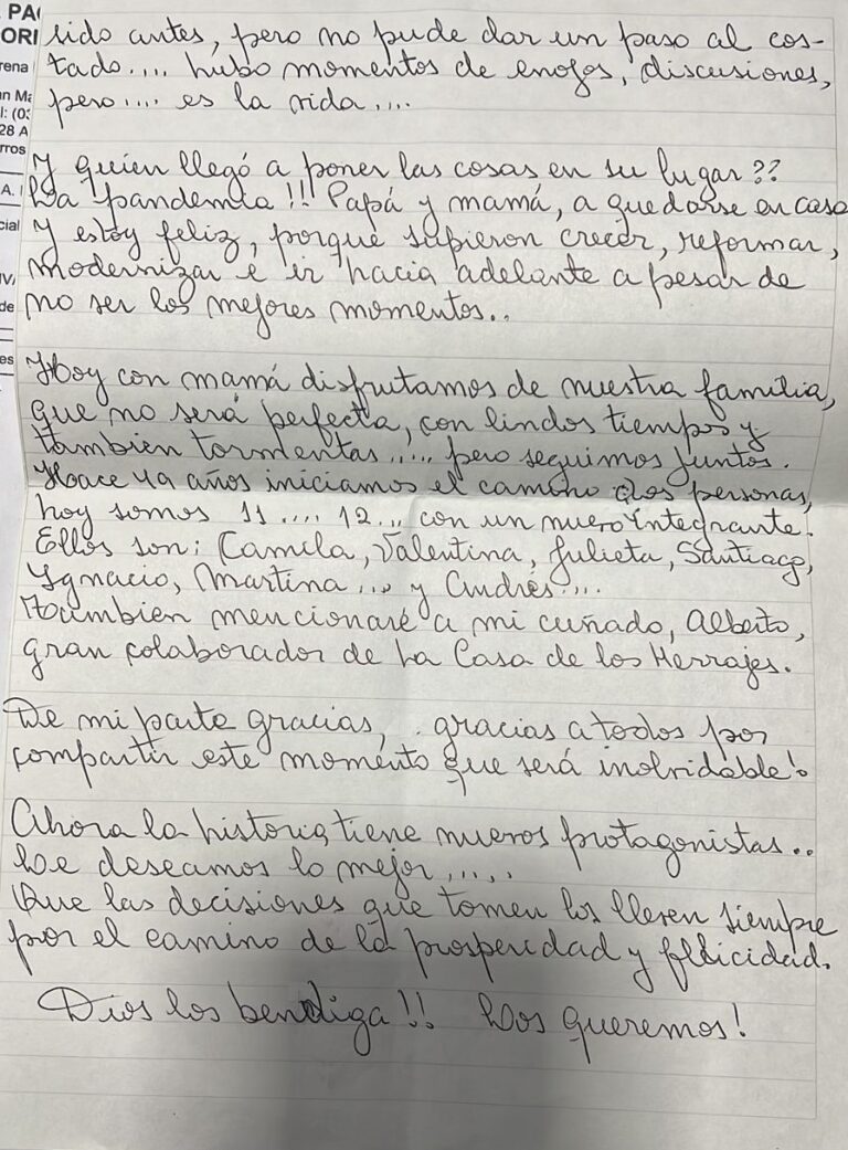 Carta 50 Años